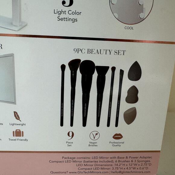 LED Vanity Mirror Light Makeup Ready Set Beauty Hollywood Dorm TikTok Famous - Picture 9 of 9